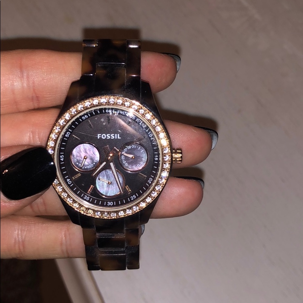 Watch, barely worn, still working & have the box